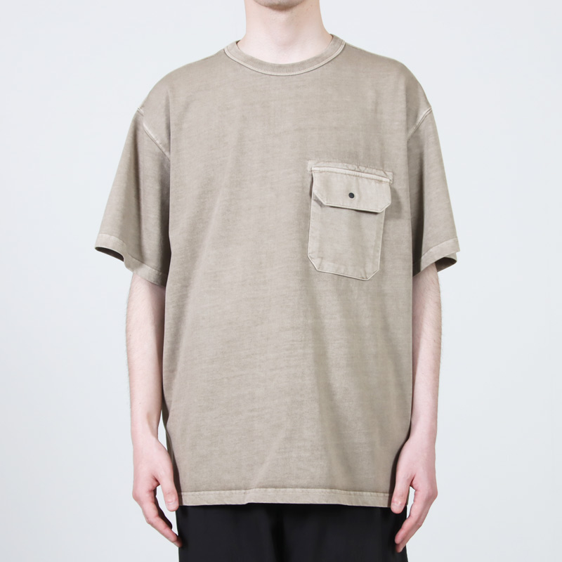 HAVE OFF DUTY(�ϥ֥��֥ǥ塼�ƥ�) DYED POCKET HALF SLEEVE TEE