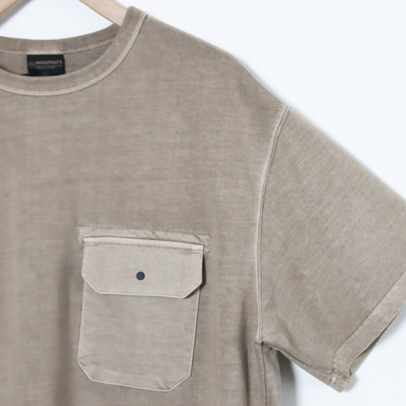 HAVE OFF DUTY(�ϥ֥��֥ǥ塼�ƥ�) DYED POCKET HALF SLEEVE TEE