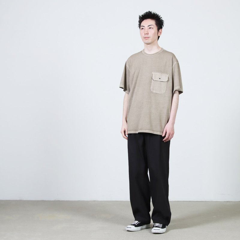 HAVE OFF DUTY(�ϥ֥��֥ǥ塼�ƥ�) DYED POCKET HALF SLEEVE TEE