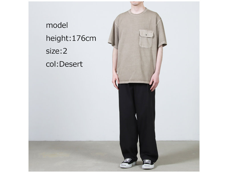 HAVE OFF DUTY(�ϥ֥��֥ǥ塼�ƥ�) DYED POCKET HALF SLEEVE TEE