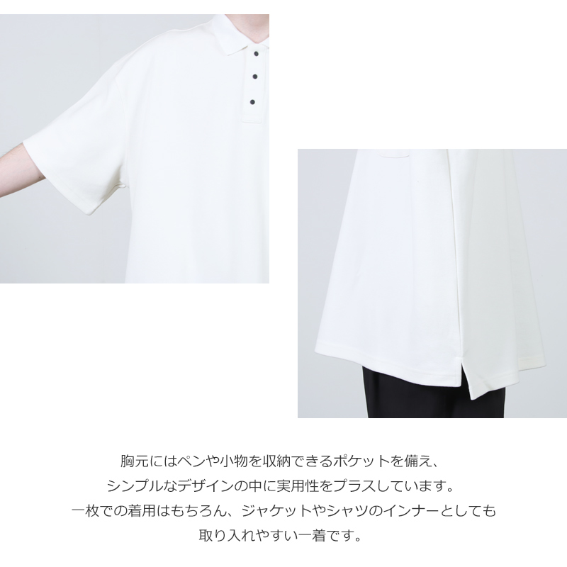 HAVE OFF DUTY(�ϥ֥��֥ǥ塼�ƥ�) PEN POCKET COLLAR T-SHIRTS
