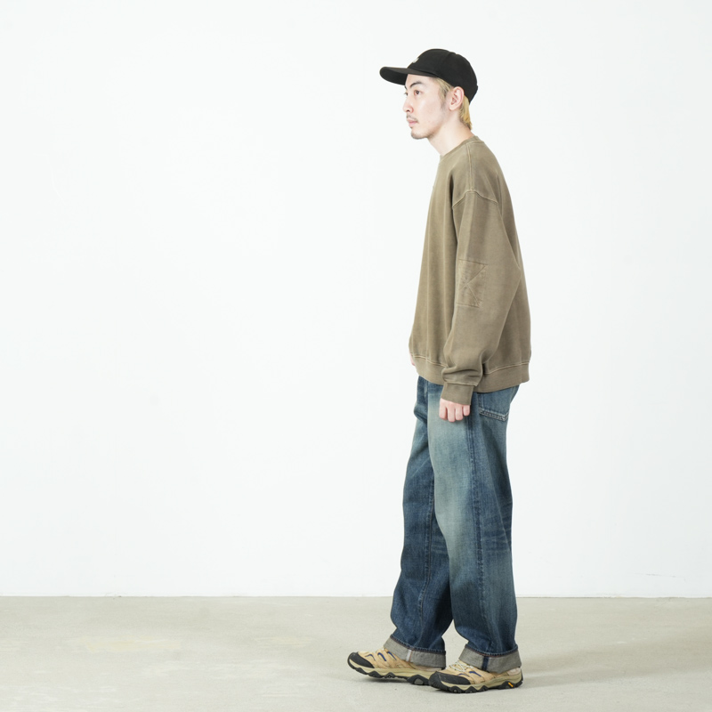 HAVE OFF DUTY(�ϥ֥��֥ǥ塼�ƥ�) GARMENTS DYED CREW NECK SWEAT SHIRTS