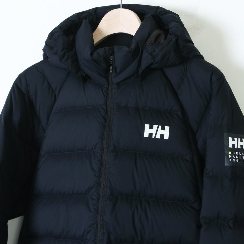 ヘリーハンセン(S) ハイブリッドダウンジャケット 高品質700fpブルー