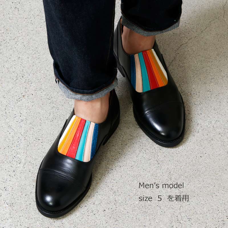 人気提案 エンダースキーマ フロントゴア レインボー size4 26〜26.5