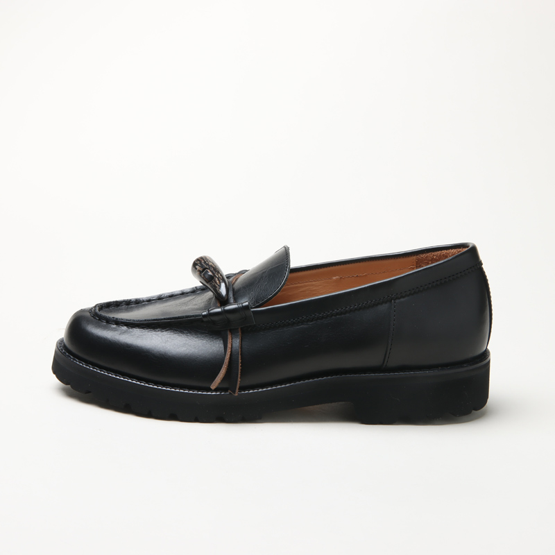 hender scheme エンダースキーマ horn loafer black