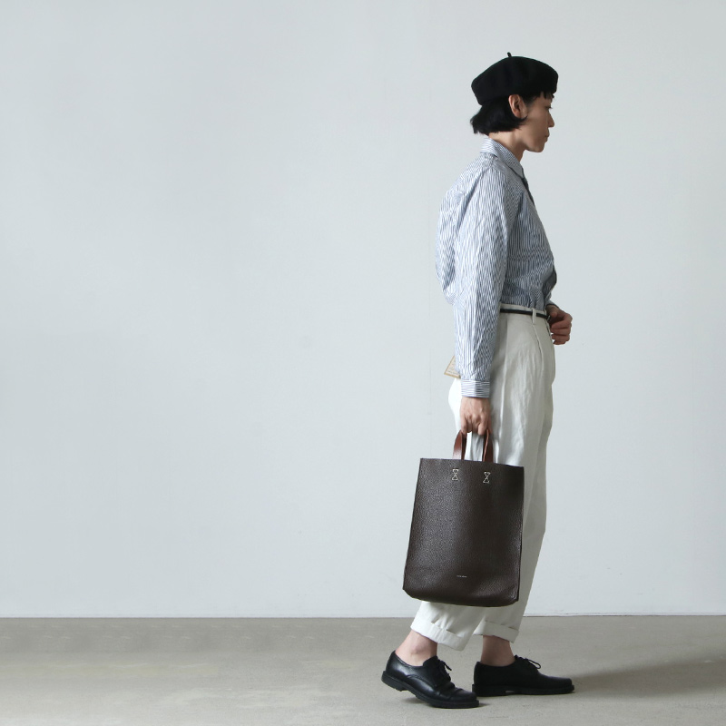 Hender Scheme エンダースキーマ paper bag big ○cowleathe