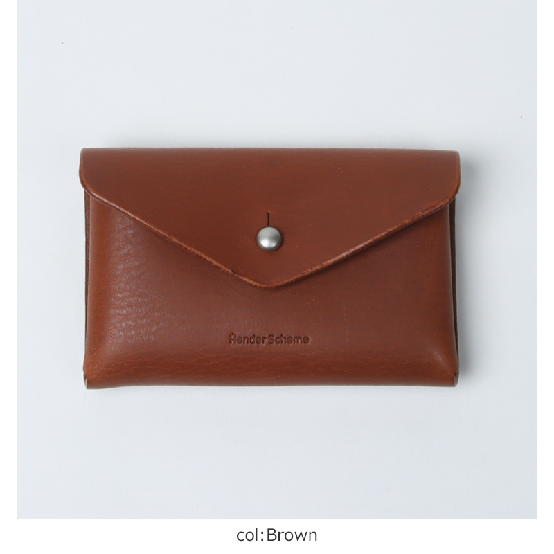 Hender Scheme (エンダースキーマ) one piece card case