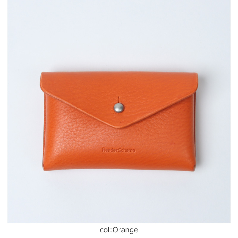 Hender Scheme onepiece cardcase エンダースキーマ Hender Scheme (エンダースキーマ) one piece card case