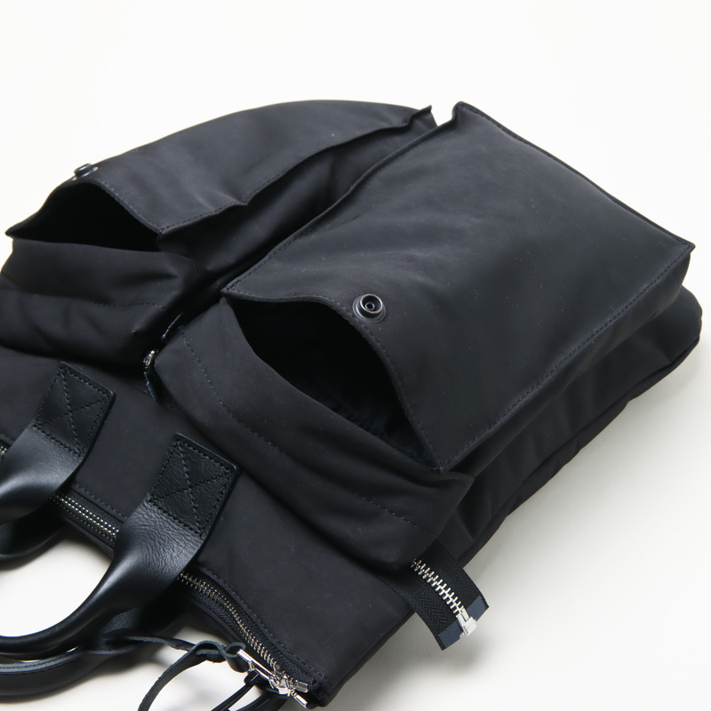 エンダースキーマ　黒ヘルメットバック小 Hender Scheme (エンダースキーマ) helmet bag small
