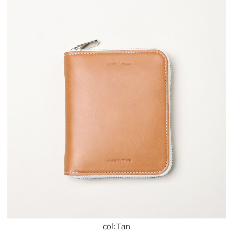 小物 hender scheme patent square zip purse Hender Scheme (エンダースキーマ) square zip purse / スクエア