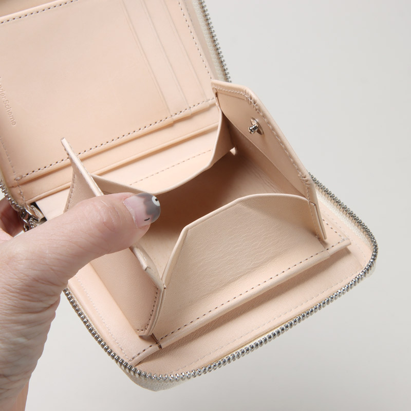 小物 hender scheme patent square zip purse Hender Scheme (エンダースキーマ) square zip purse / スクエア