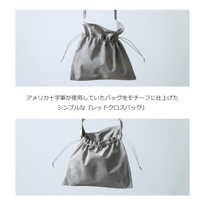 Hender Scheme(���������������) red cross bag big