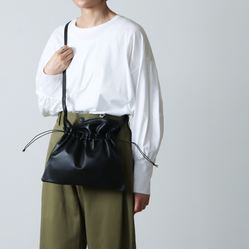 Hender Scheme(���������������) cow red cross bag small