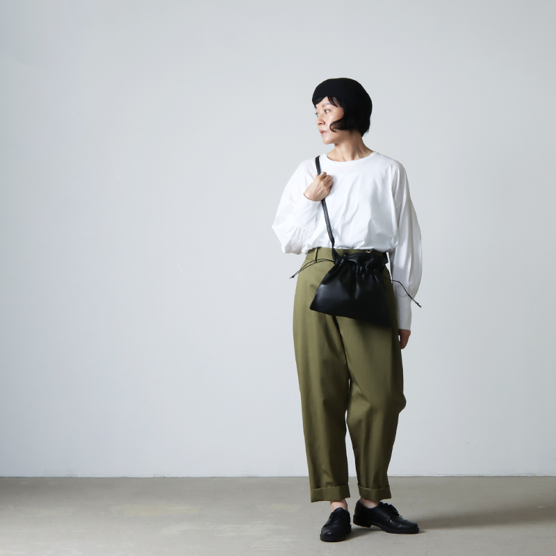 Hender Scheme(���������������) cow red cross bag small