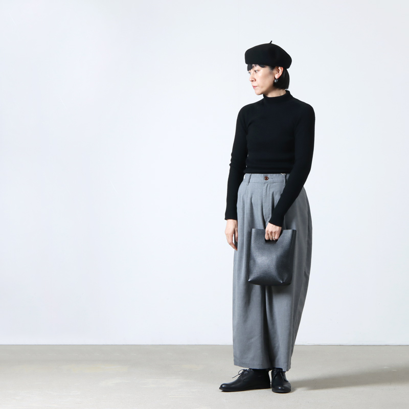 【美品】エンダースキーマ　ノットエコバッグ　スモール　ハンドバッグ　シボ革　ロゴ Hender Scheme (エンダースキーマ) not eco bag small / ノットエコ