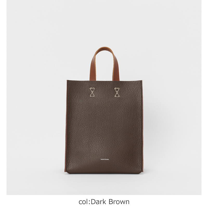 Hender Scheme paper bag small ブラウン 本革 Hender Scheme (エンダースキーマ) paper bag small / ペーパーバッグ