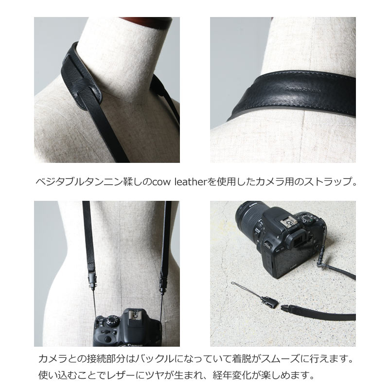 hender scheme camera strap カメラストラップ - ショルダーバッグ