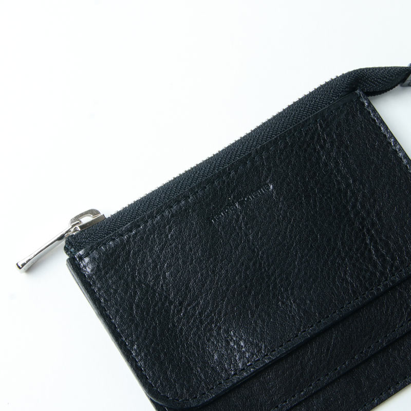 ◆最終値下げ◆エンダースキーマ  3 layered purse レザー 黒3laye