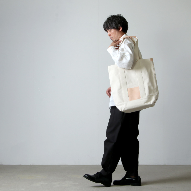 Hender Scheme Campus Tote Big (NATURAL) | www.innoveering.net