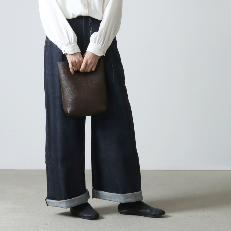 海外花系 Hender Scheme not eco bag wide スウェード チョコ | ccfl.ie