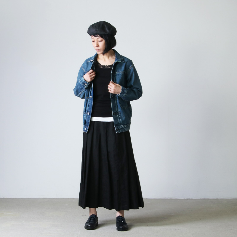 Henri エンリ 肩レースインナーキャミソール