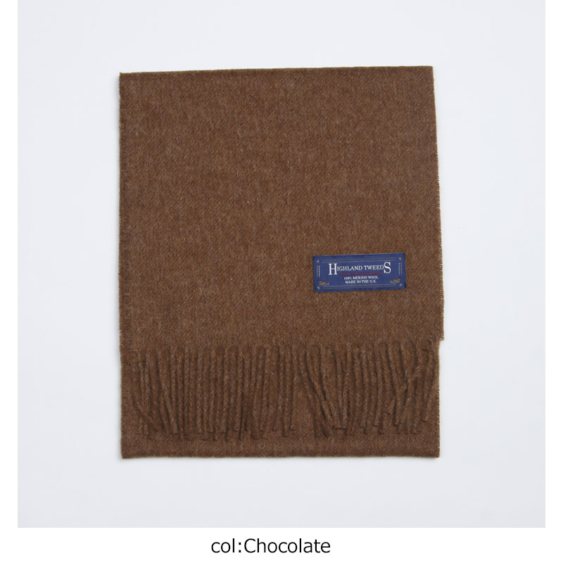 HIGHLAND TWEEDS(ハイランド ツイード) SOLID SCARVES