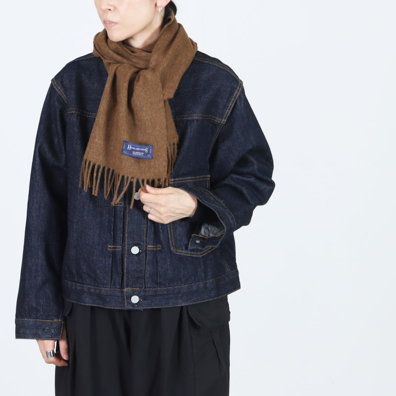 HIGHLAND TWEEDS(ハイランド ツイード) SOLID SCARVES