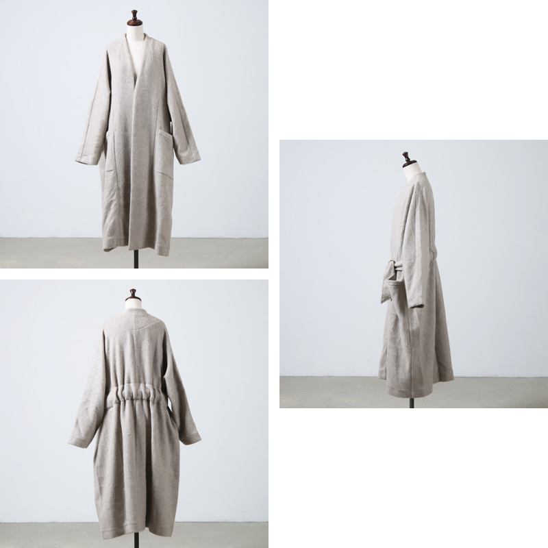 Honnete(ͥå) Shaggy Twill Dolman Gown Coat
