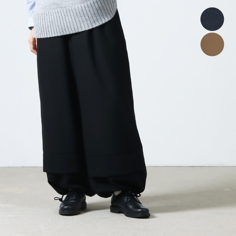 Honnete (ͥå) Wide Leg Shell PT / 磻ɥåѥ