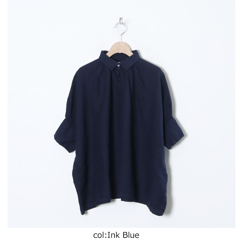 Honnete(ͥå) H/SLV Gather Shirt