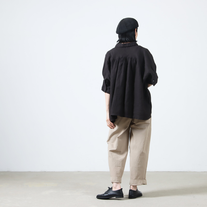 Honnete(ͥå) H/SLV Gather Shirt
