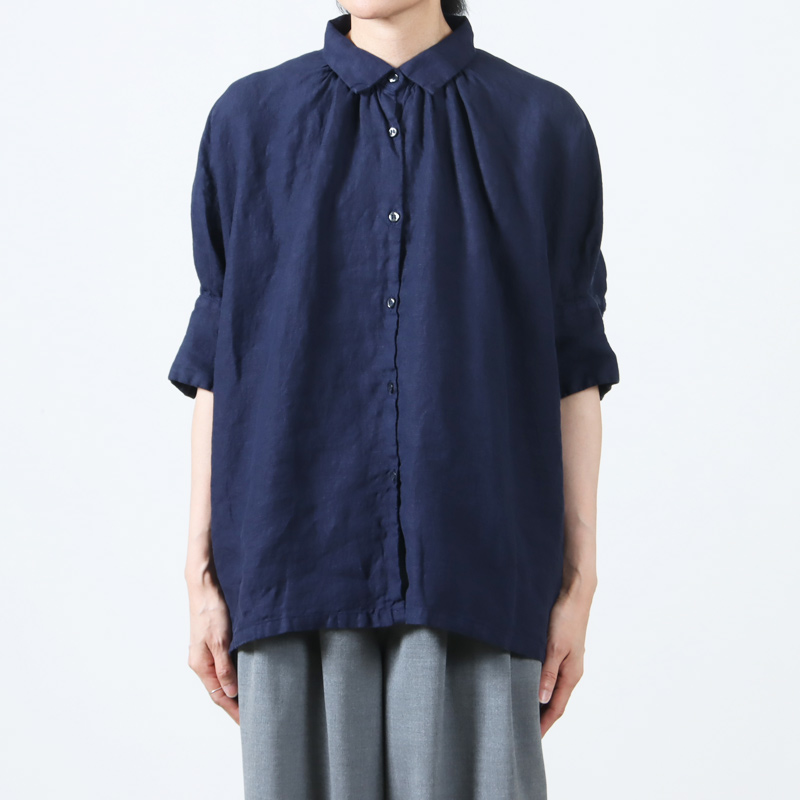 Honnete(ͥå) H/SLV Gather Shirt