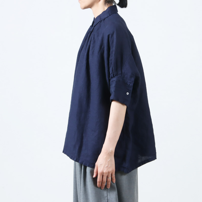 Honnete(ͥå) H/SLV Gather Shirt