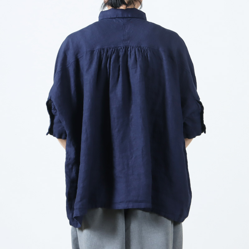 Honnete(ͥå) H/SLV Gather Shirt
