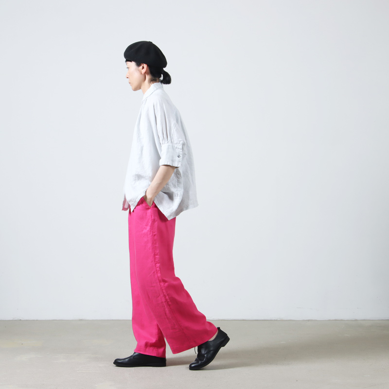 Honnete(ͥå) H/SLV Gather Shirt