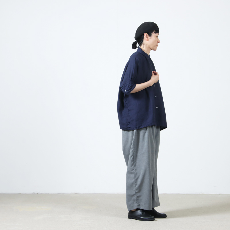 Honnete(ͥå) H/SLV Gather Shirt