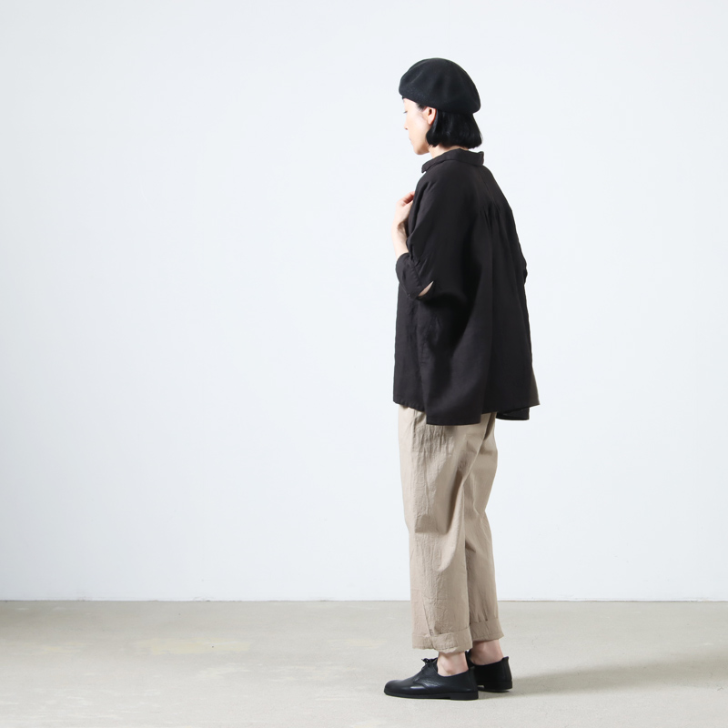 Honnete(ͥå) H/SLV Gather Shirt