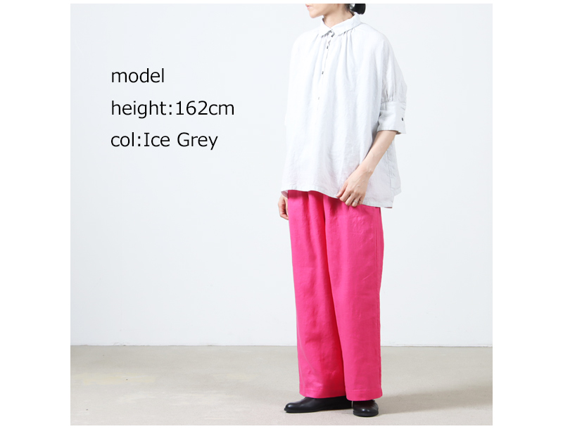 Honnete(ͥå) H/SLV Gather Shirt