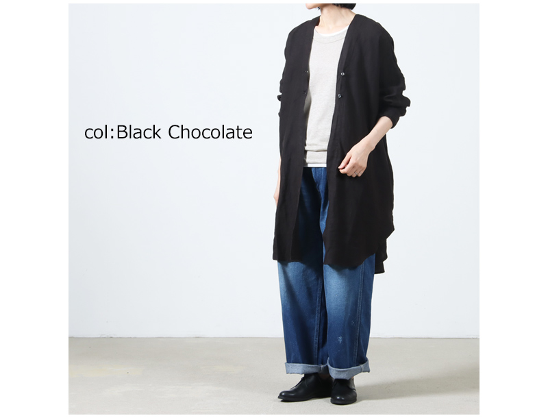Honnete(ͥå) V Long Shirts Cardy