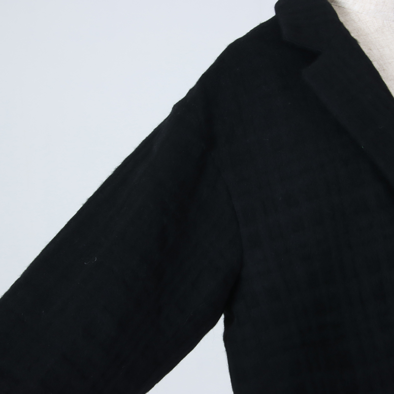 Honnete(ͥå) Short Coat Jacket Shadow Check