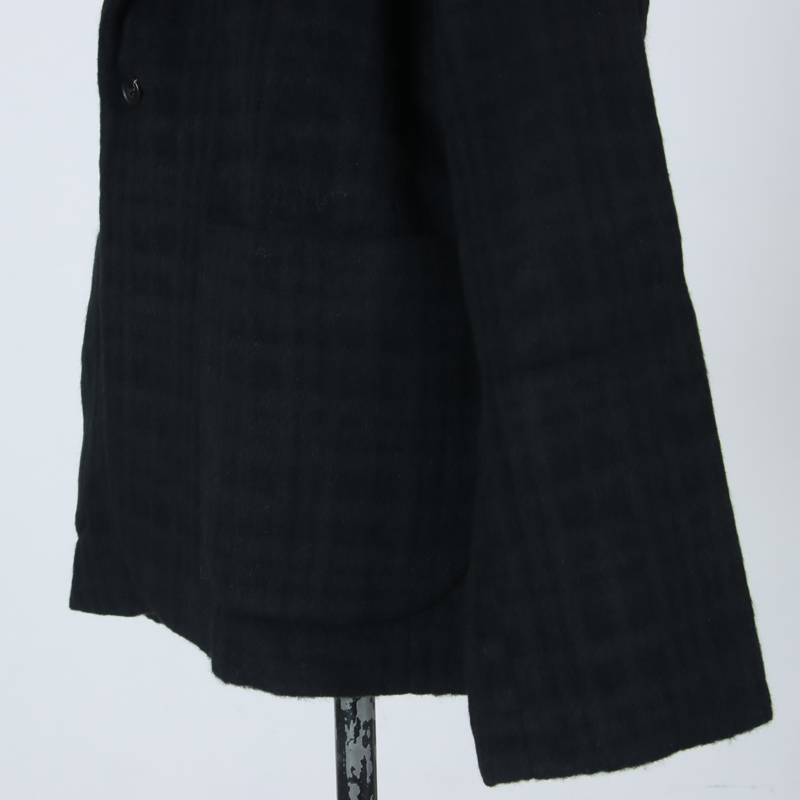 Honnete(ͥå) Short Coat Jacket Shadow Check