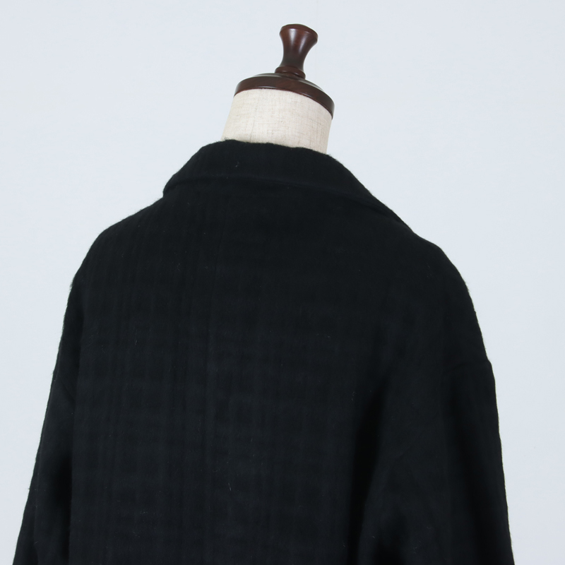 Honnete(ͥå) Short Coat Jacket Shadow Check