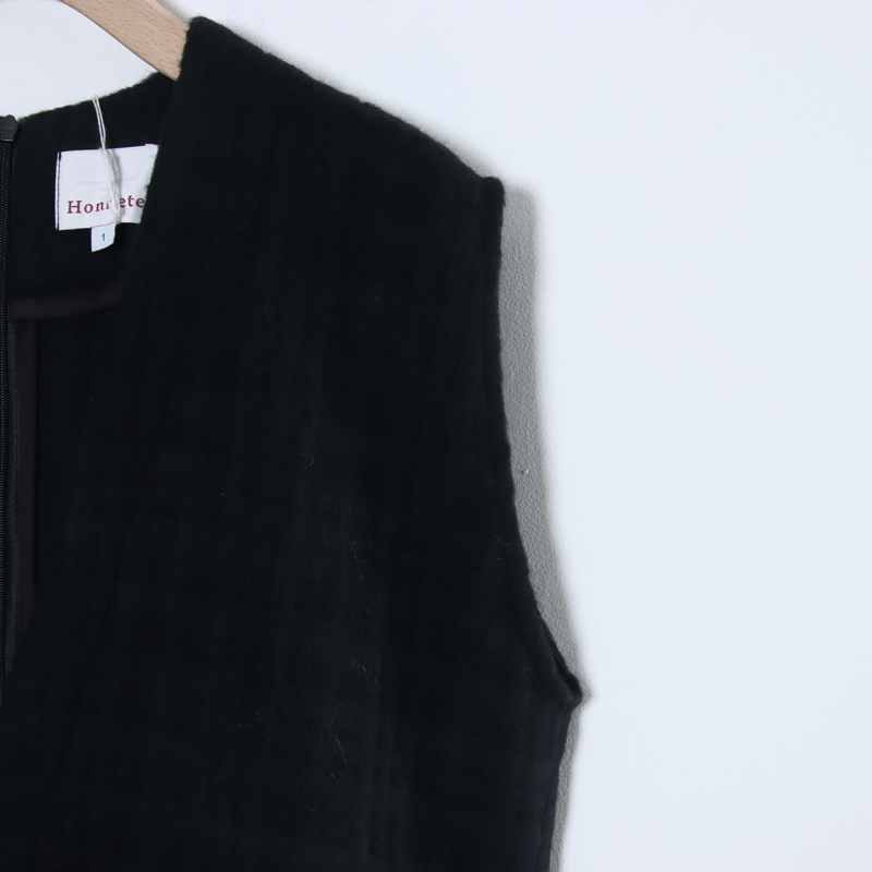 Honnete(ͥå) V Neck Jumpsuit Shadow Check