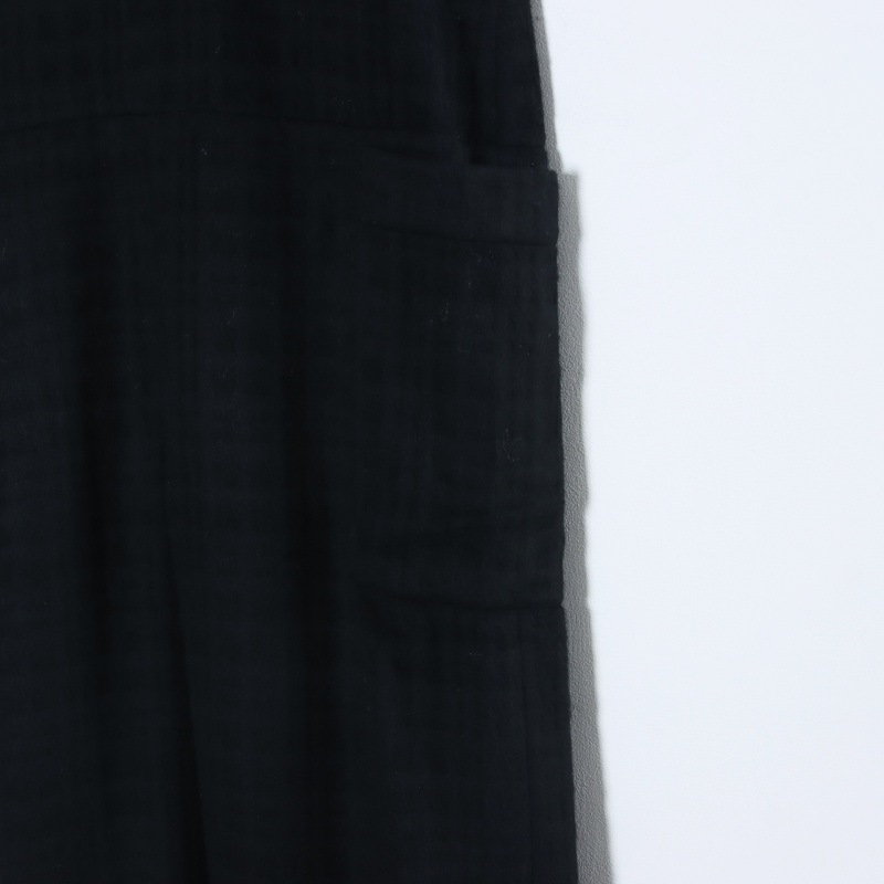 Honnete(ͥå) V Neck Jumpsuit Shadow Check