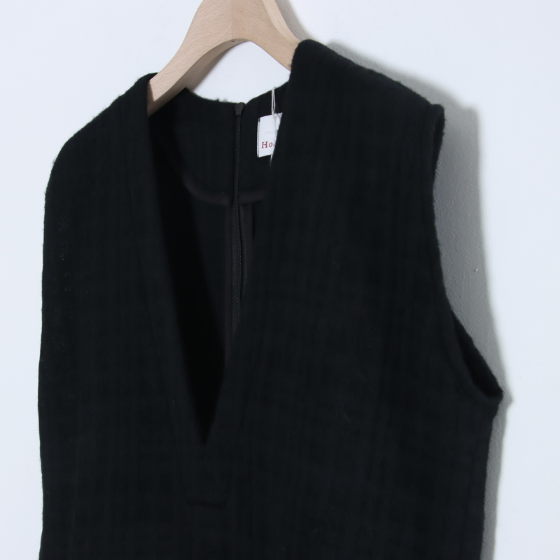 Honnete(ͥå) V Neck Jumpsuit Shadow Check