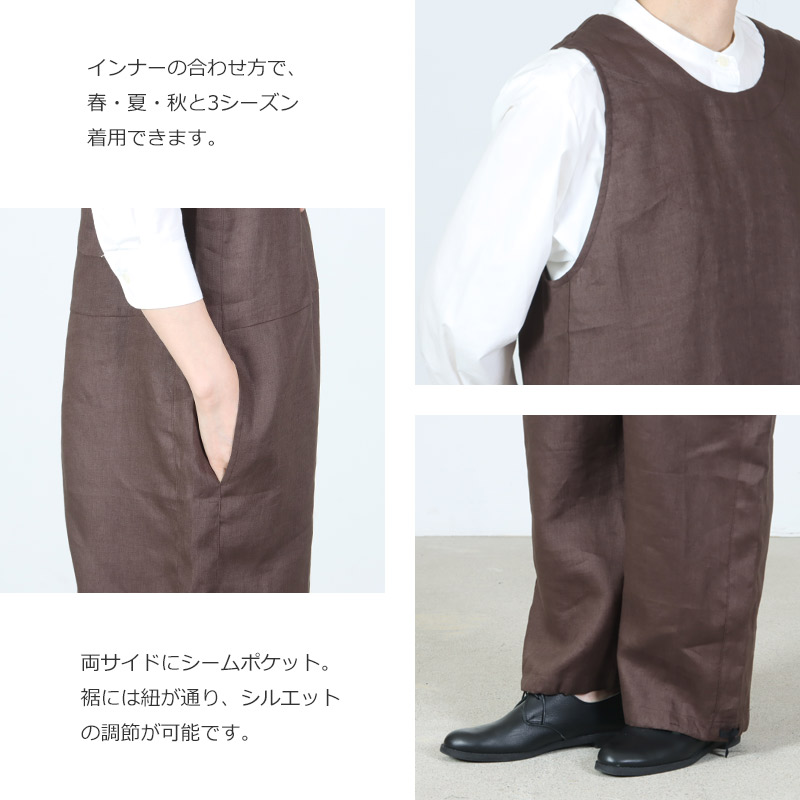 Honnete(���ͥå�) Linen Salopet