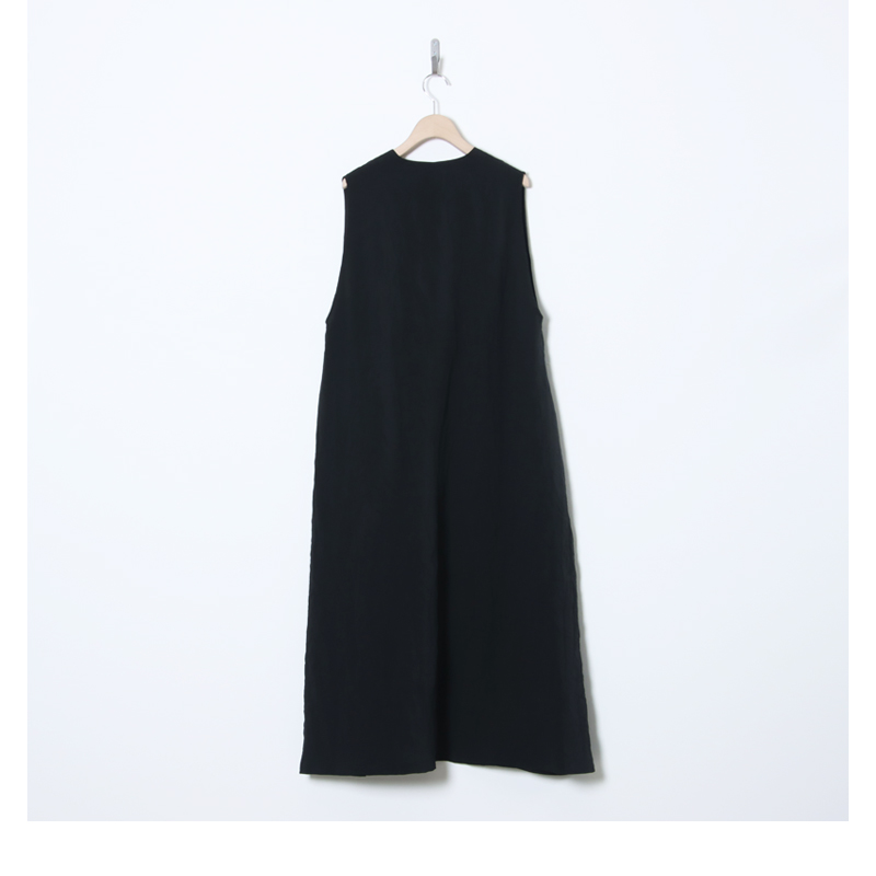 Honnete(���ͥå�) Sleeveless V Wide Dress