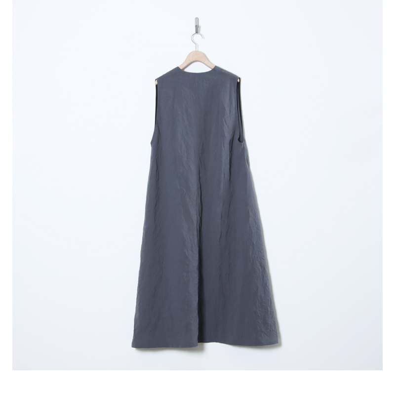 Honnete(���ͥå�) Sleeveless V Wide Dress