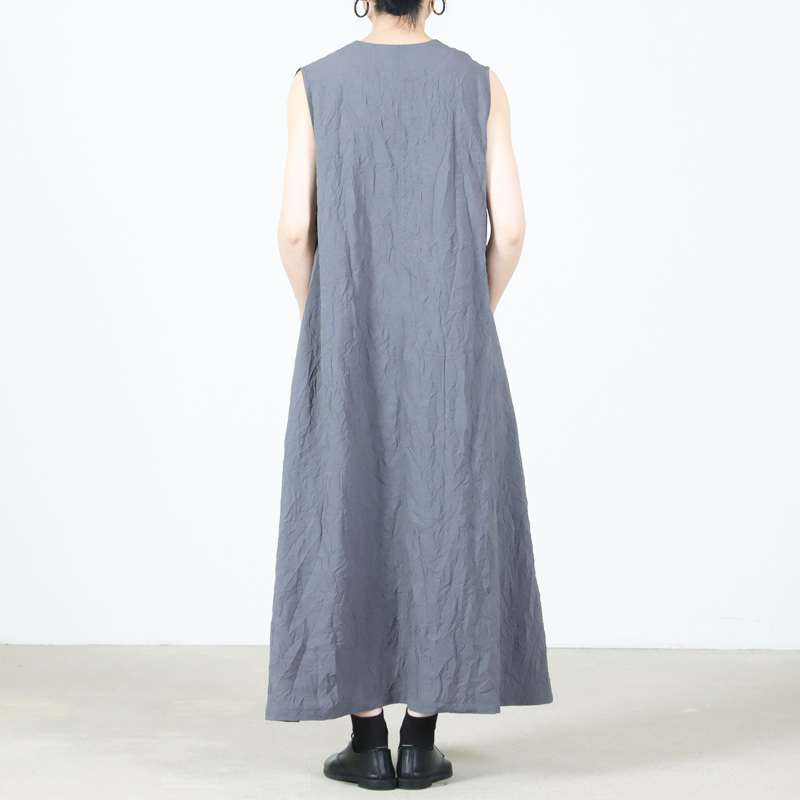Honnete(���ͥå�) Sleeveless V Wide Dress