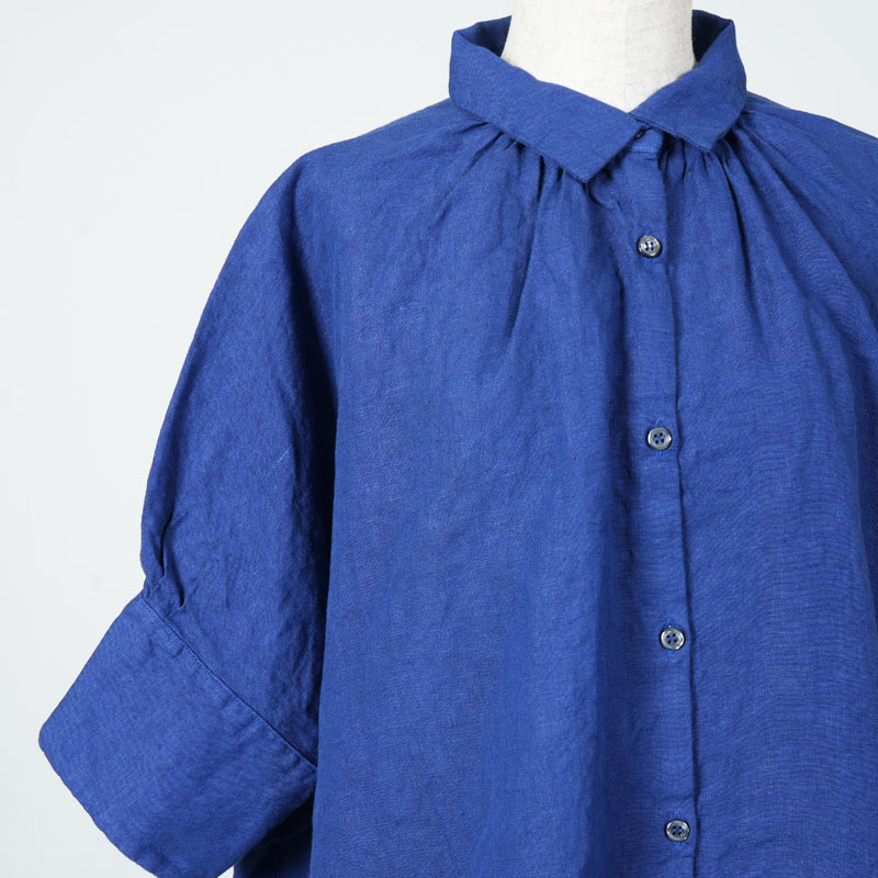 Honnete(���ͥå�) H/SLV Gather Shirt